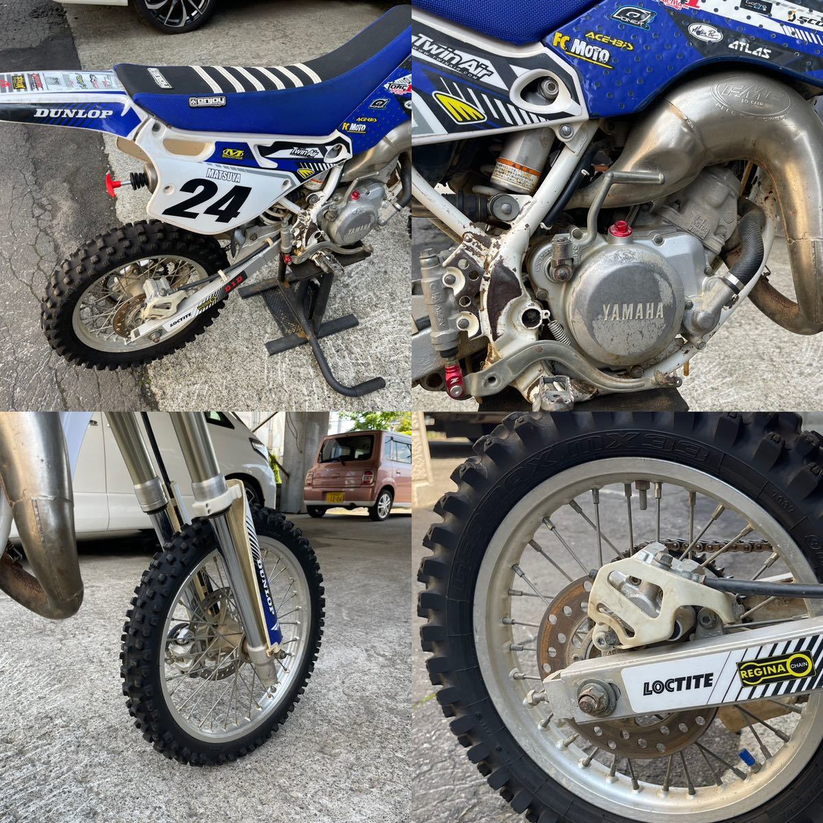 最終売りつくし!!】実働 YAMAHA YZ80 4GT ヤマハ 80cc レース用 競技
