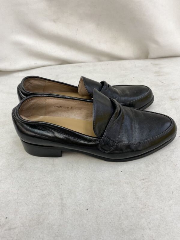 AdeVlvre Ad u vi -vuruS женский черный Loafer кожа туфли-лодочки VH00710F9 22.5cm 1209000013228