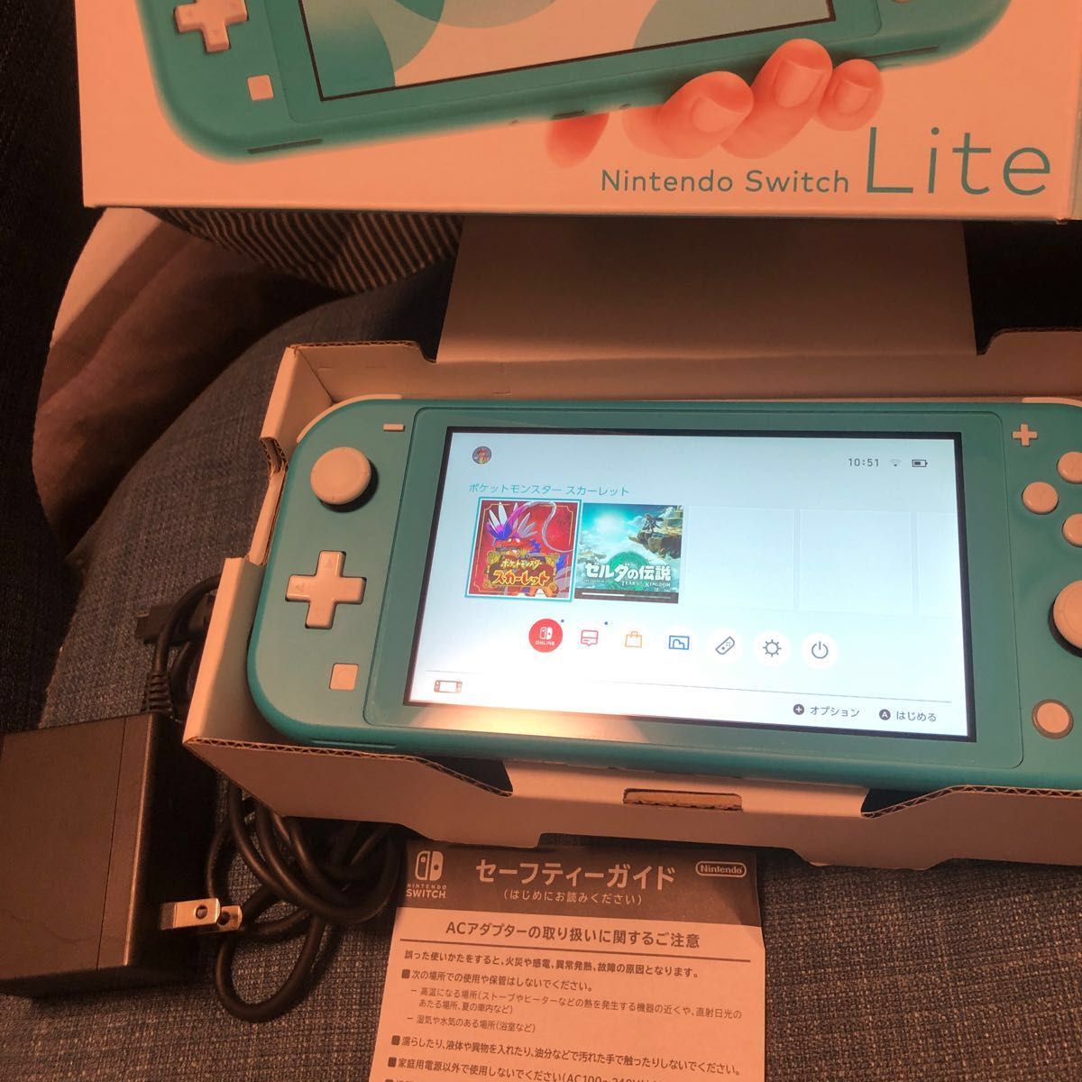美品 Nintendo Switch Lite 本体＋ポケモンスカーレット｜Yahoo!フリマ