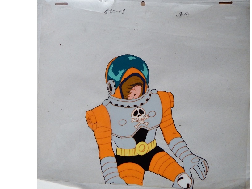 宇宙海賊キャプテンハーロック セル画(紙貼り付き) 松本零士 宇宙海賊キャプテンハーロック セル画(紙貼り付き) 松本零士