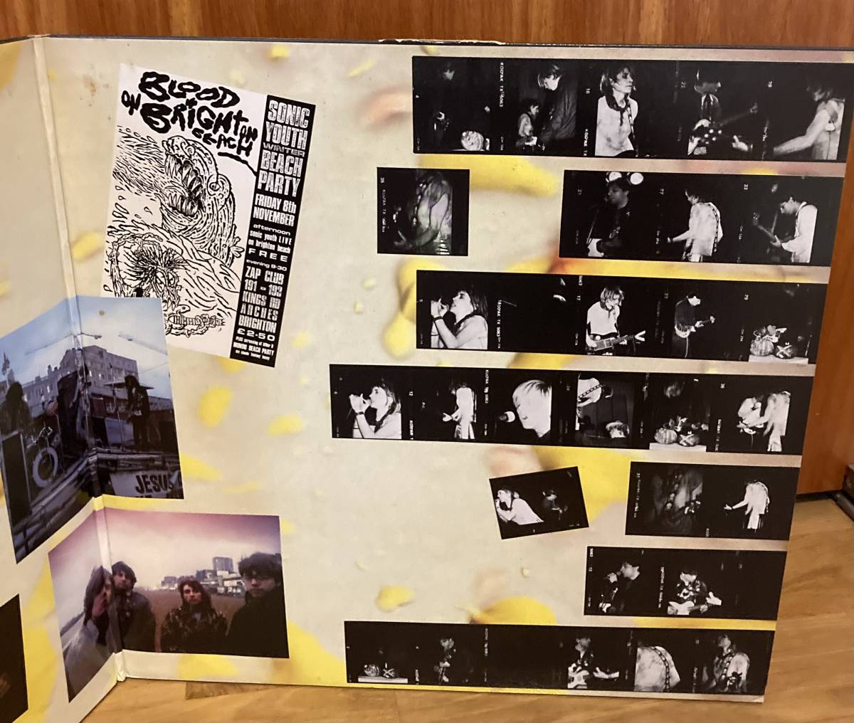 uk 2枚組 LP Sonic Youth Walls Have Ears NOT1 アナログ　レコード_画像3