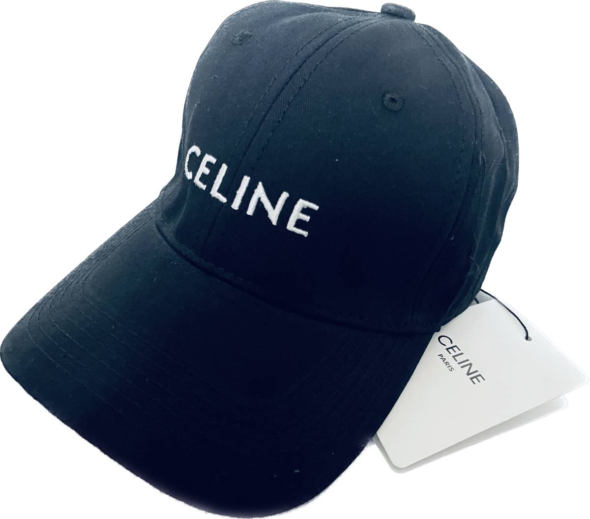 CELINE（セリーヌ）ベースボールキャップ コットンギャバジン 野球帽 