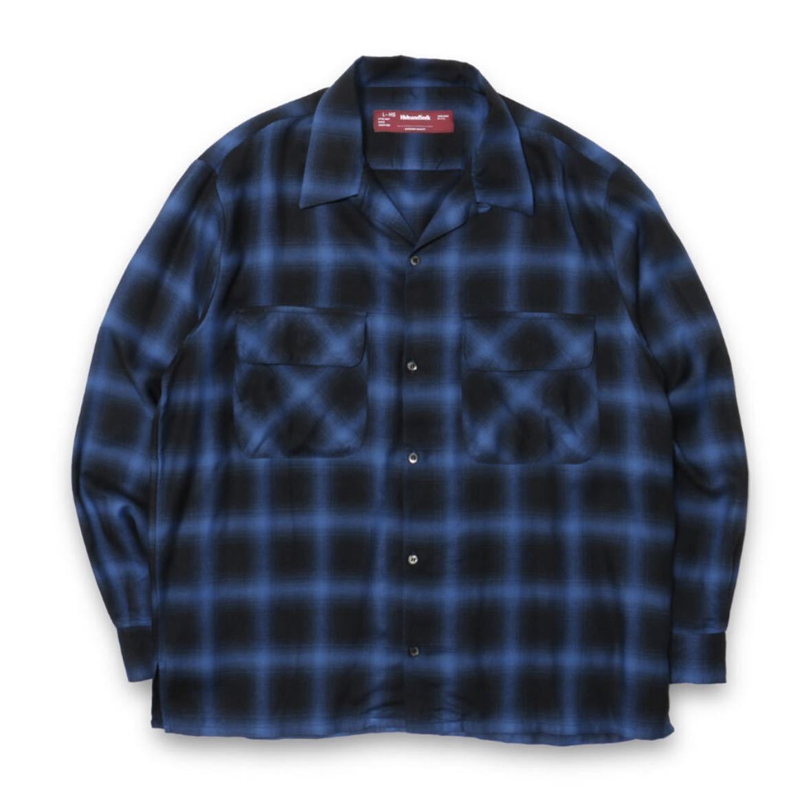 即日配送 M サイズ HIDE AND SEEK Ombre Check Shirt キムタク 即日配送 M サイズ HIDE AND SEEK Ombre Check Shirt キムタク