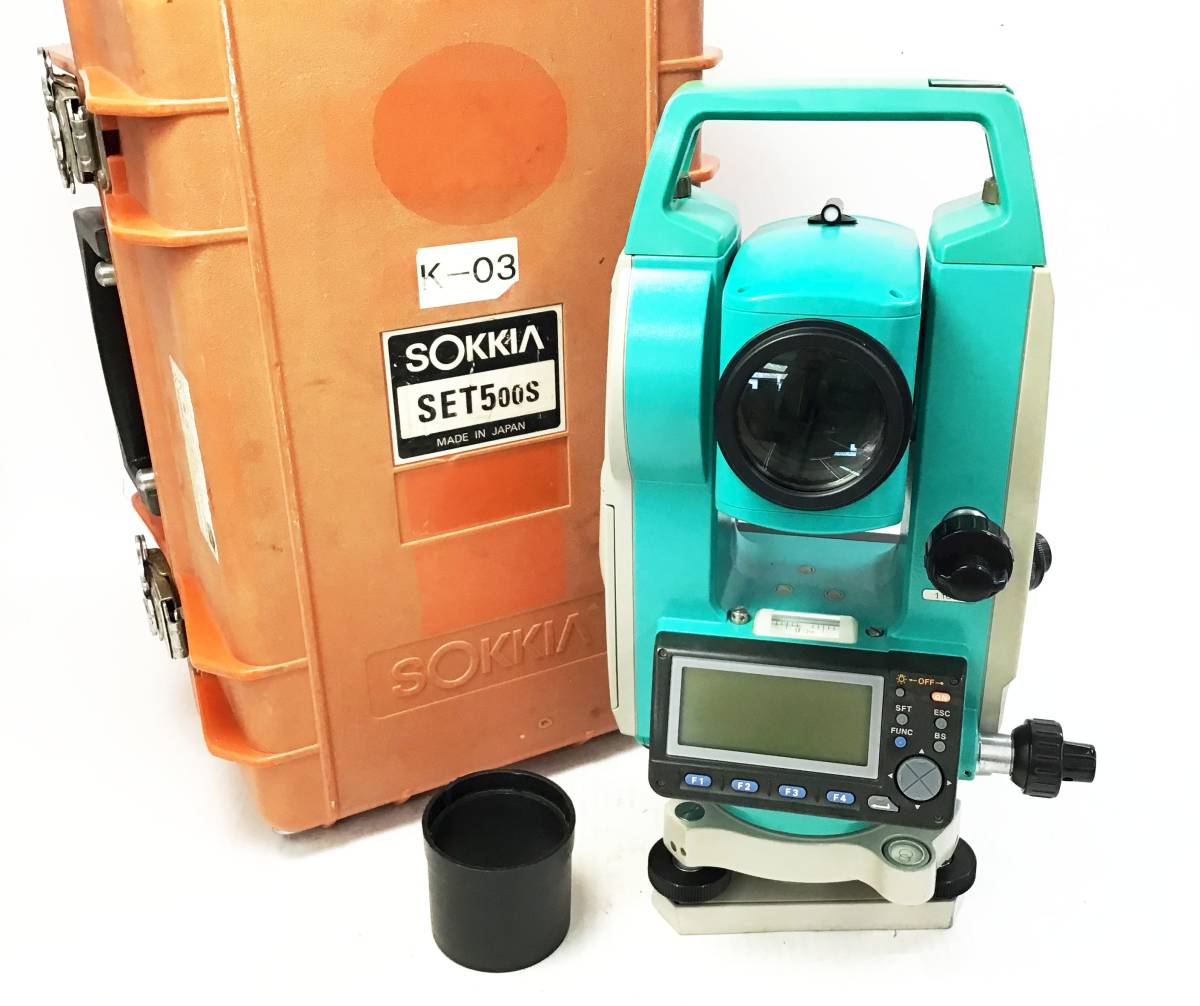 SOKKIA トータルステーション SET500S 測量機 ケース付 計測 測定 測量