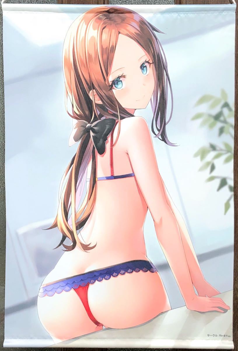 C95 Fateシリーズ ダヴィンチ 下着 B2タペストリー リン☆ユウ Rin☆Yuu 美少女 グッズ 17