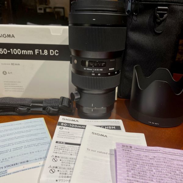 極上美品 SIGMA 50-100mm F1.8 DC HSM CAMON|Art 超大口径 APS-C