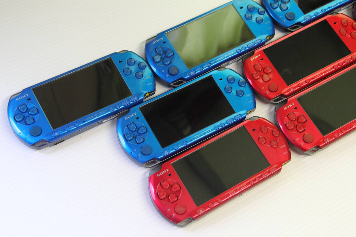 SONY PSP本体 PSP-3000シリーズ まとめて10個セットE 送料無料 動作未確認のためジャンク品扱い