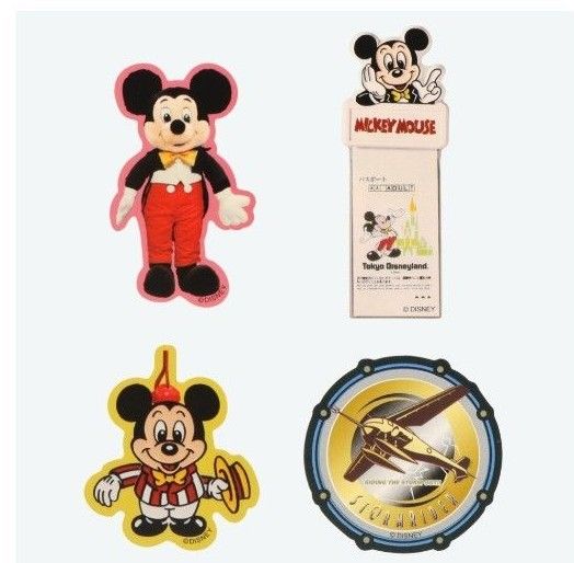 ディズニーランド 40周年 メモリーゴーラウンド ステッカー 20枚入り セット 新品未開封