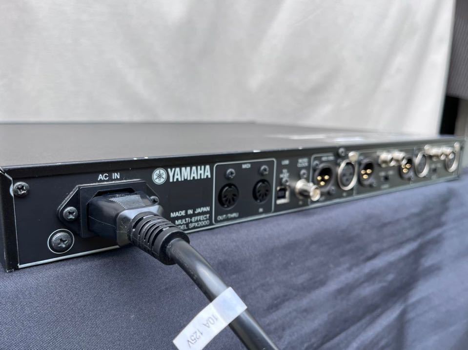 USED】YAMAHA SPX2000 | マルチエフェクトプロセッサー | デジタル