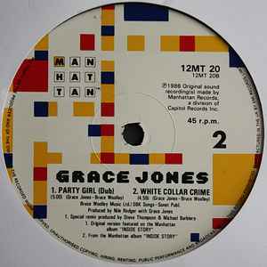 Grace Jones Party Girl ChicのNile Rodgersがプロデュースを担当した86年のアルバム「Inside Story」からの12カット！！_画像4