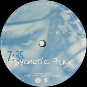 Silent Phase / Psychotic Funk デトロイト名門、Derrick MayのTransmatよりの1995年１２インチ！_画像2
