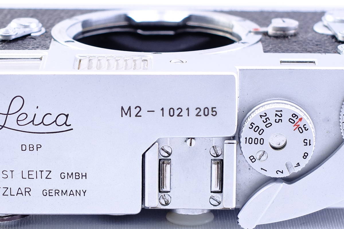 UE02F】☆売り切り☆LEICA ライカ M2 クローム セルフ付き 102万台