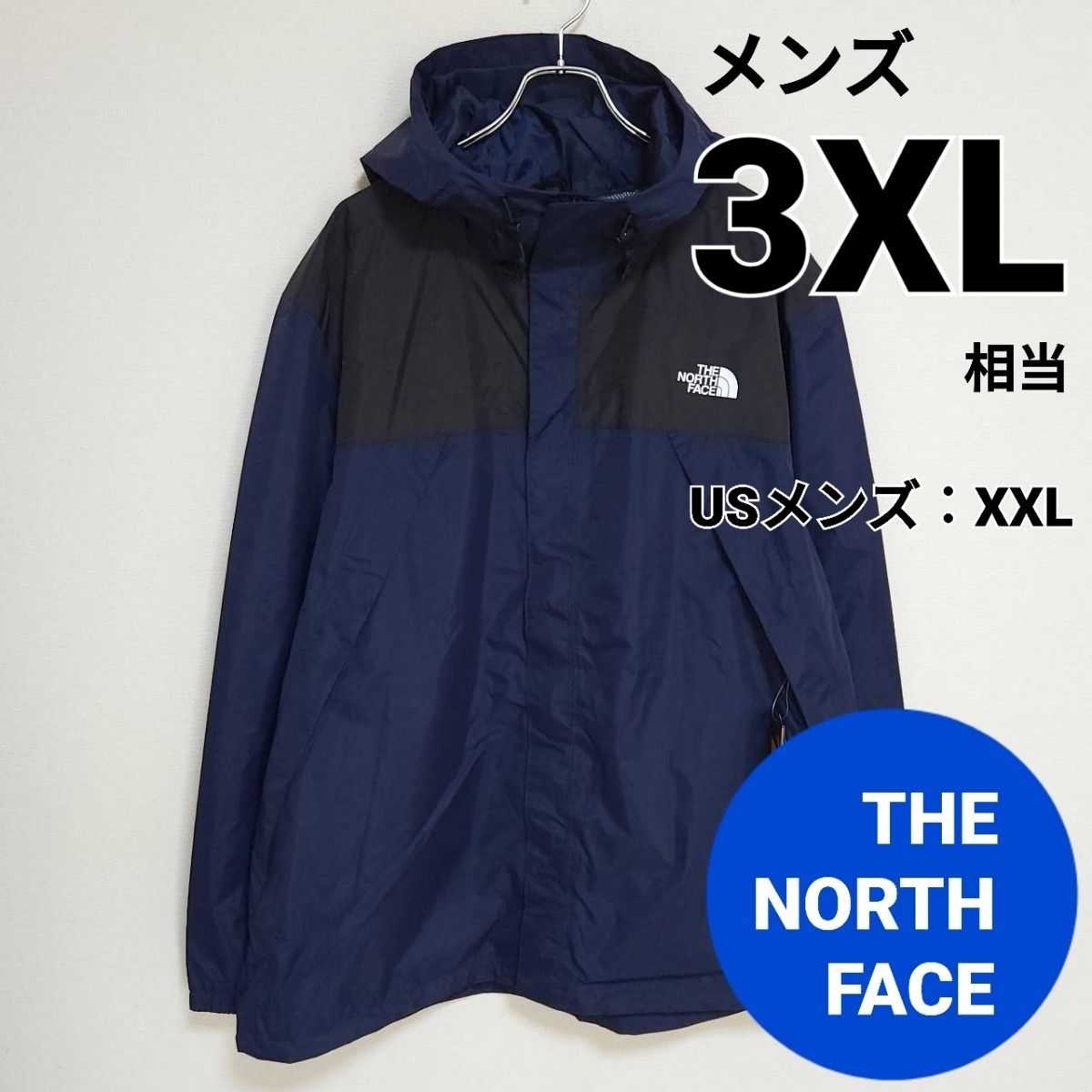 THE NORTH FACE　ノースフェイス　メンズジャケット　3XL相当　ブラック　ネイビー