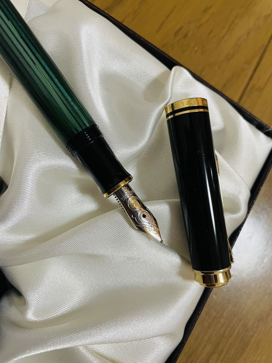 品質検査済 ペリカン 万年筆 M 中字 ボルドー スーベレーン M400 正規