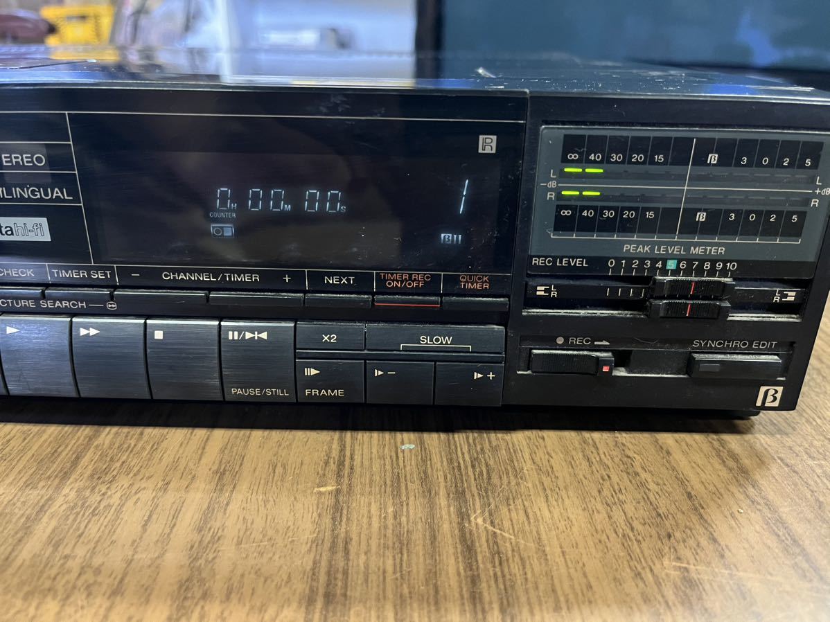 SONY Hi-Band Betamax SL-HF507 ソニー ベータマックス ハイバンド 