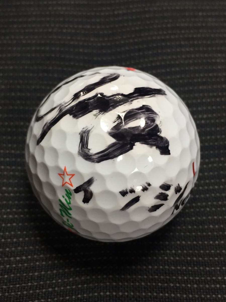 ヤフオク Lpga イジミン 直筆サイン入り実使用オウンネー