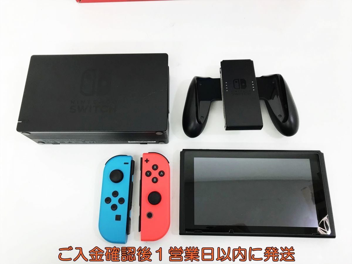 1円】任天堂 新モデル Nintendo Switch 本体 ネオンブルー/ネオン