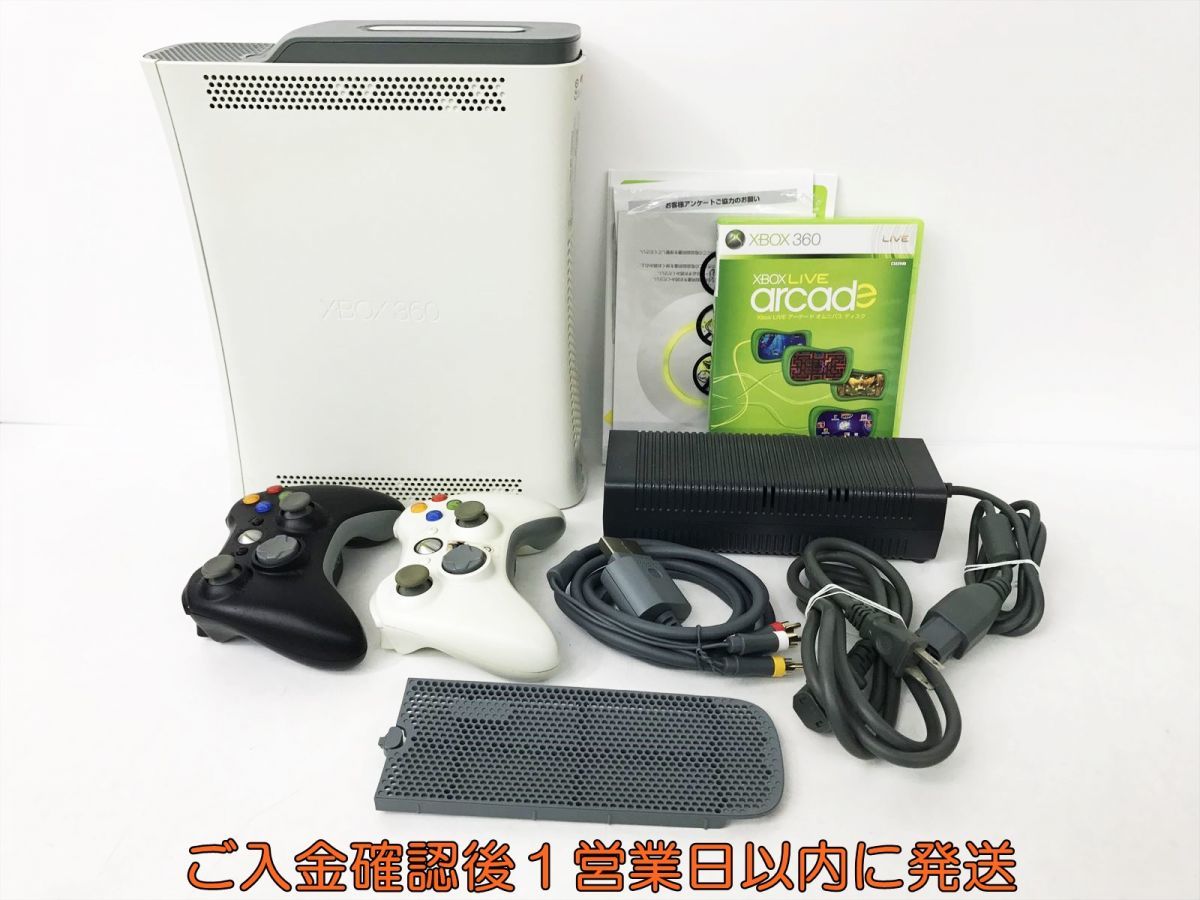 1円】XBOX360 CONSOLE 本体 セット 60GB ホワイト 初期化済み 未検品ジャンク DC08-818jy/G4(Xbox360本体)｜売買されたオークション情報、ヤフオク!  の商品情報をアーカイブ公開