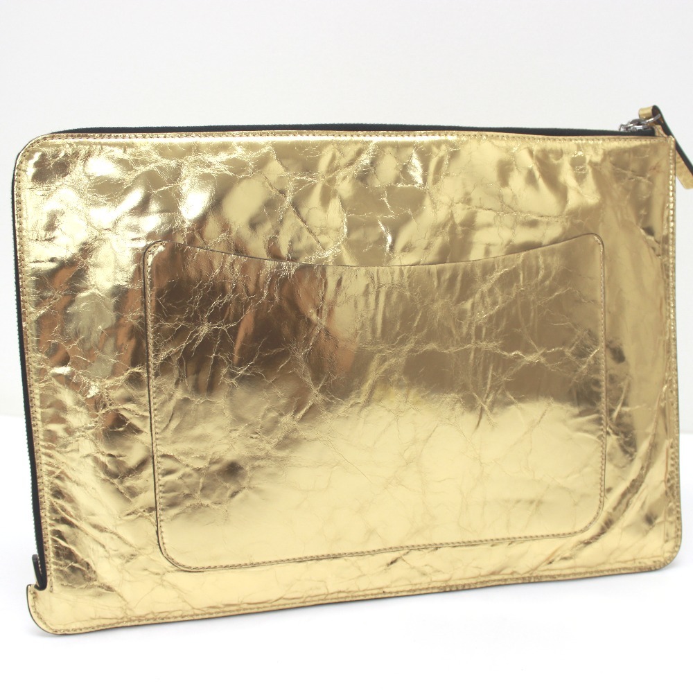 新品同様 CHANEL シャネル ヴィンテージ加工 A82164 セカンドバッグ