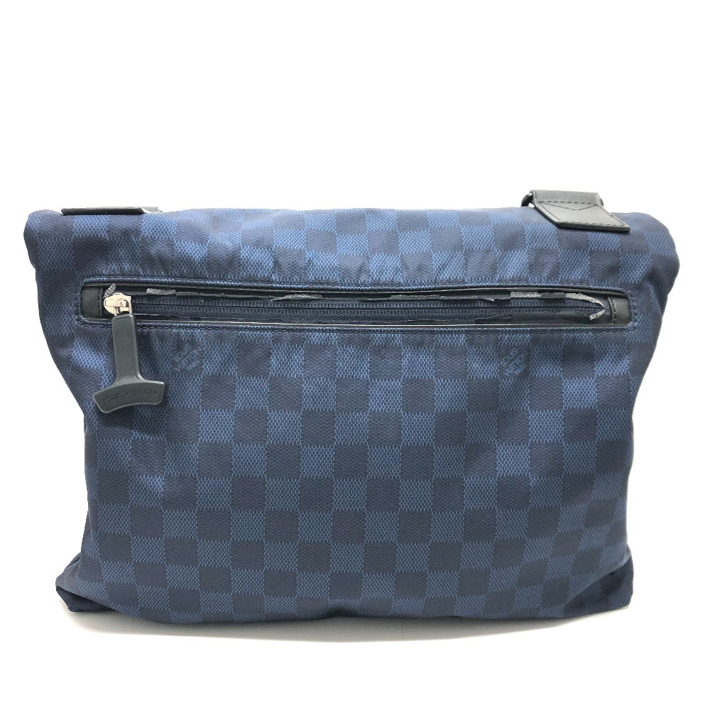 LOUIS VUITTON ルイヴィトン N41251 ダミエチャレンジ アリゼ ヴィトンカップ 肩掛けカバン ショルダーバッグ ナイロン ネイビー メンズ_画像2