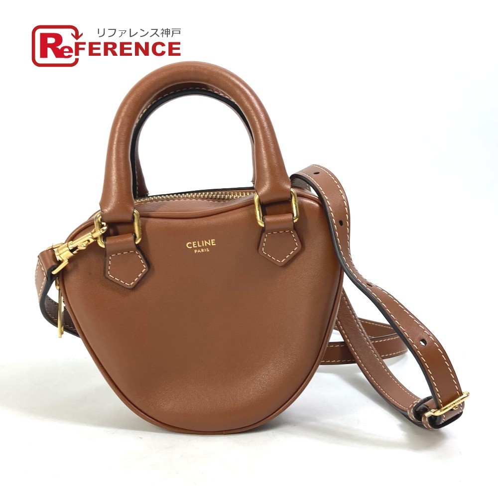 贅沢屋の CELINE セリーヌ ブラウン【中古】美品 レザー ショルダーバッグ 斜め掛け カバン ポシェット ハンドバッグ 2WAY ロゴ ミディアム ハート ショルダーバッグ 贅沢屋の CELINE セリーヌ ブラウン【中古】美品 レザー ショルダーバッグ 斜め掛け カバン ポシェット ハンドバッグ 2WAY ロゴ ミディアム ハート ショルダーバッグ