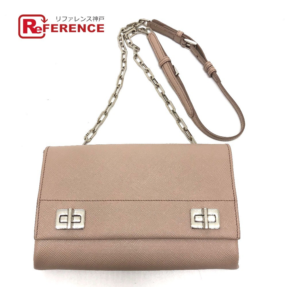 PRADA プラダ BT955X ロゴ/肩掛け チェーンショルダー カバン