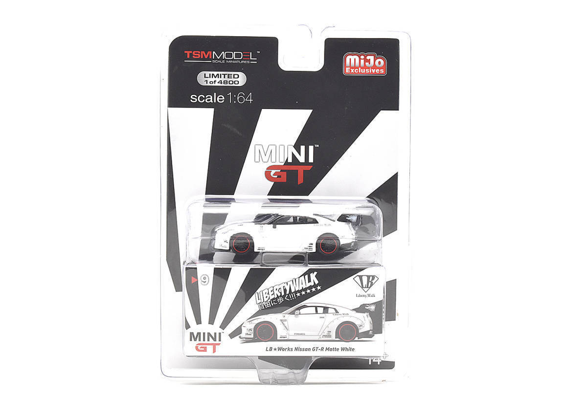 MiJo TOYS 特注 TSM MODEL MINI GT 1/64 LIBERTY WALK LB-WORKS Nissan 日産 GT-R R35 009-MJ 未開封