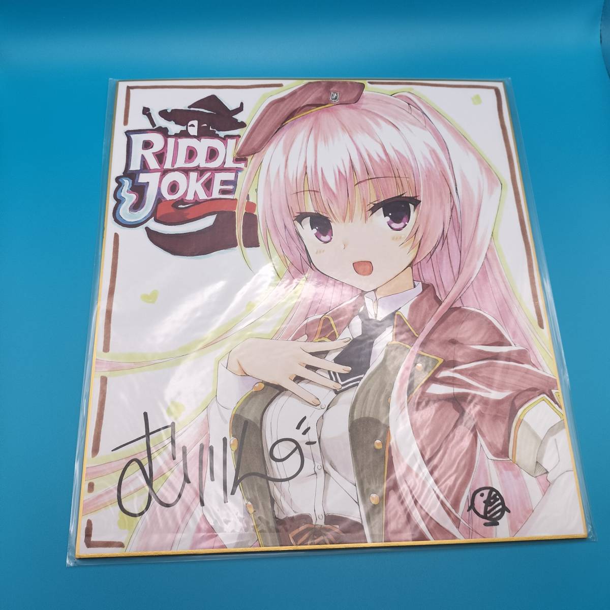 ゆずソフト RIDDLE JOKER リドルジョーカー 色紙 三司あやせ ゆずソフト RIDDLE JOKER リドルジョーカー 色紙 三司あやせ