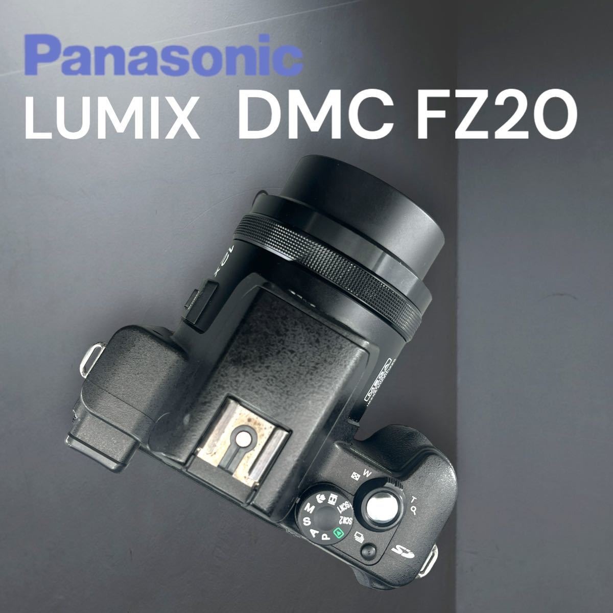 Panasonic LUMIX DMC-FZ 20-K （ブラック）LEICA Vario-Elmarit 12X ズームレンズ 完動美品 返品可_画像6