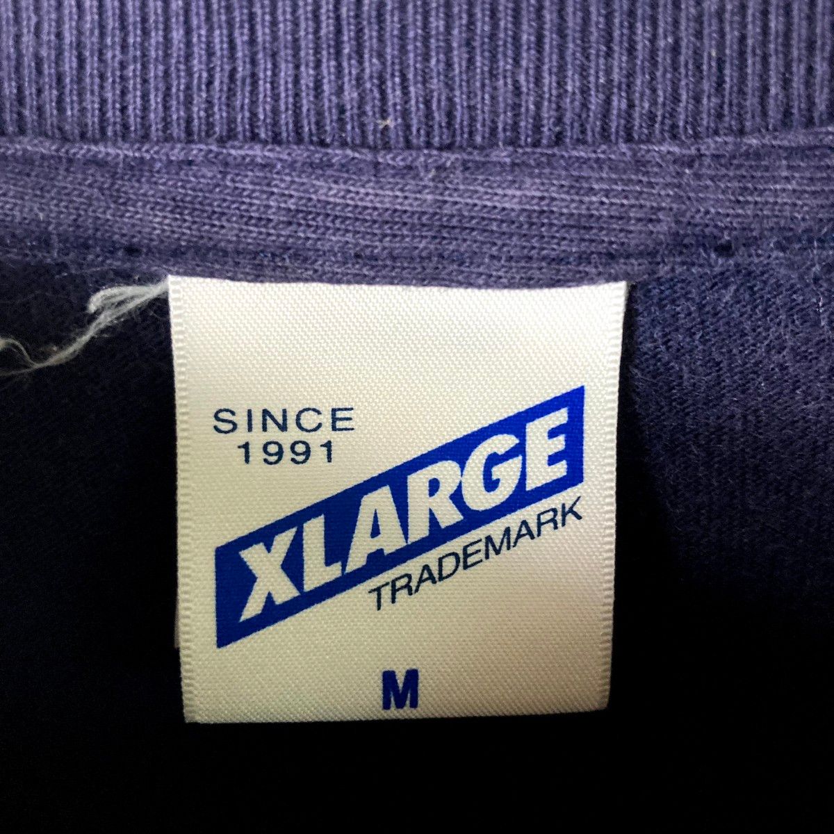 エクストララージ X-Large ビッグロゴ Tシャツ ストリート ネイビー