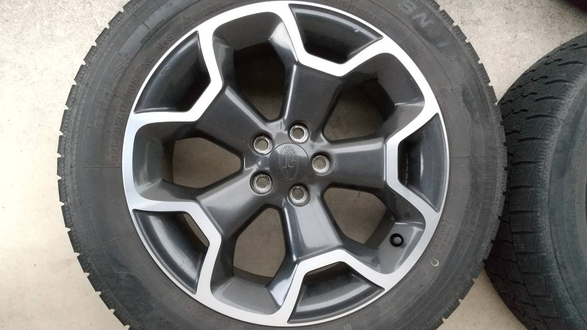 中古】スバル インプレッサ XV GP7 純正アルミホイール 17インチ 7J +