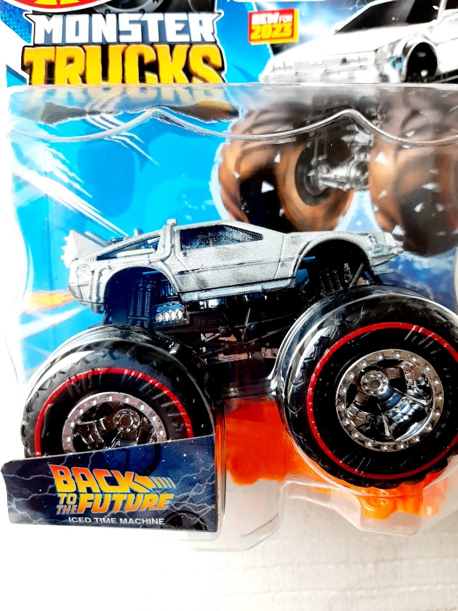 ホットウィール モンスタートラック トレジャー タイムマシン デロリアン