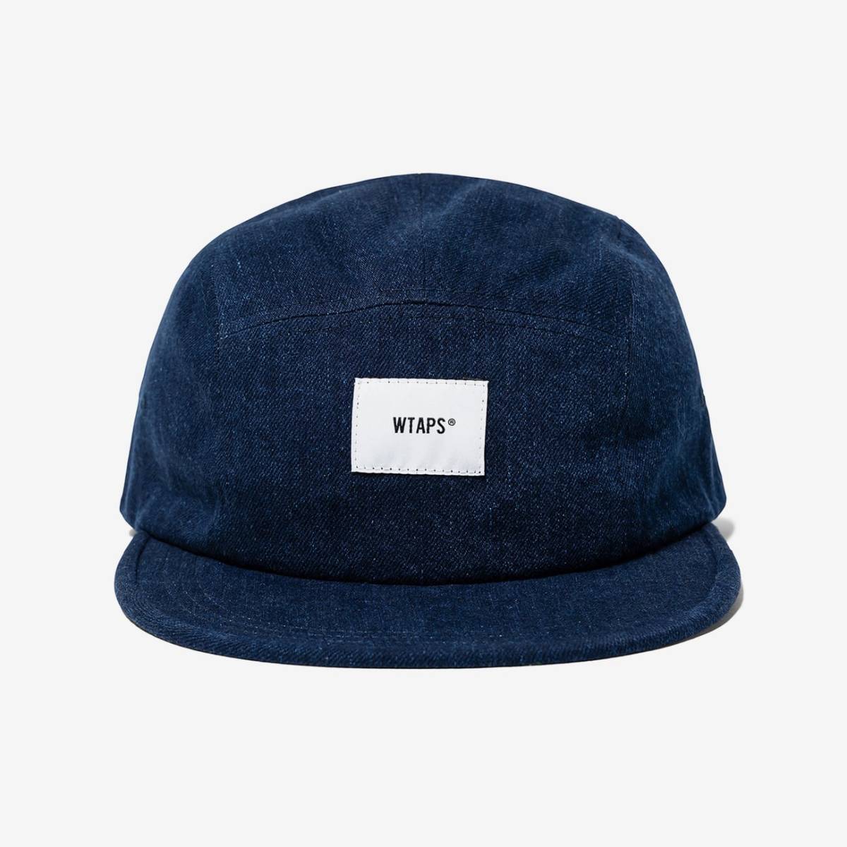 希少★新品本物【INDIGO】T-5 02 CAP COTTON DENIM デニムキャップ ロゴパッチ 刺繍 正規店購入 ダブルタップス 限定入手困難 Wtaps即発送_画像1