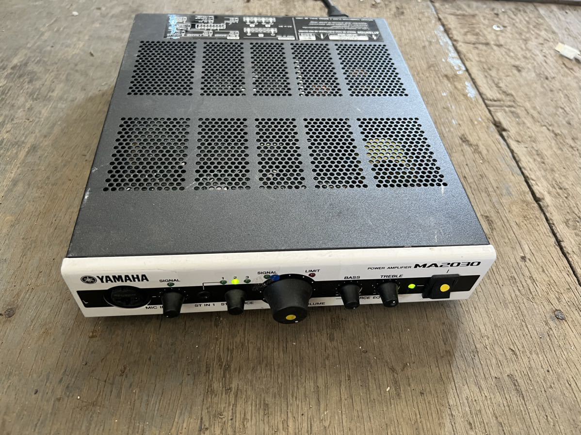 YAMAHA POWER AMPLIFER MA2030 パワーアンプリファイアー ヤマハ