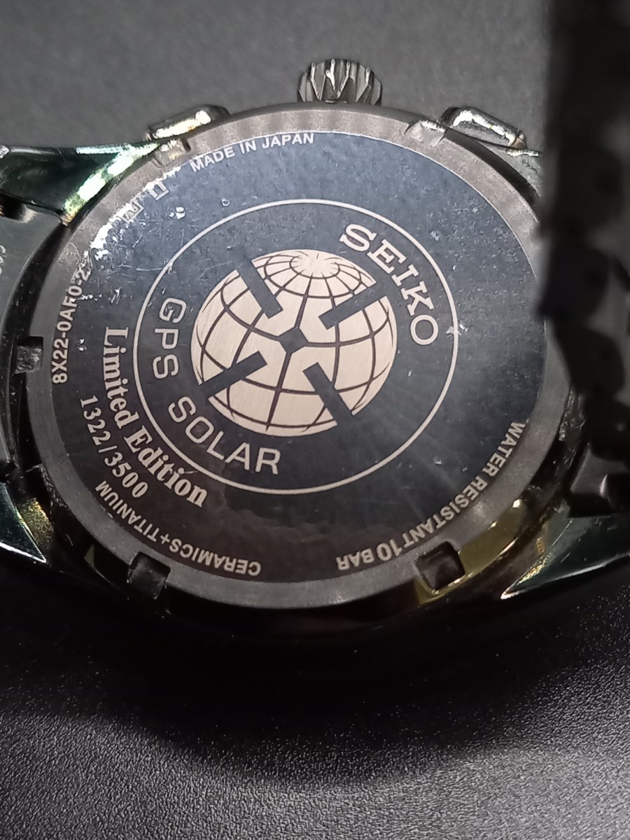 ★SEIKO/セイコー　ASTRON アストロン　8X22-0AF0 GPS　ソーラー 2016　メンズ腕時計　0514NA_画像5