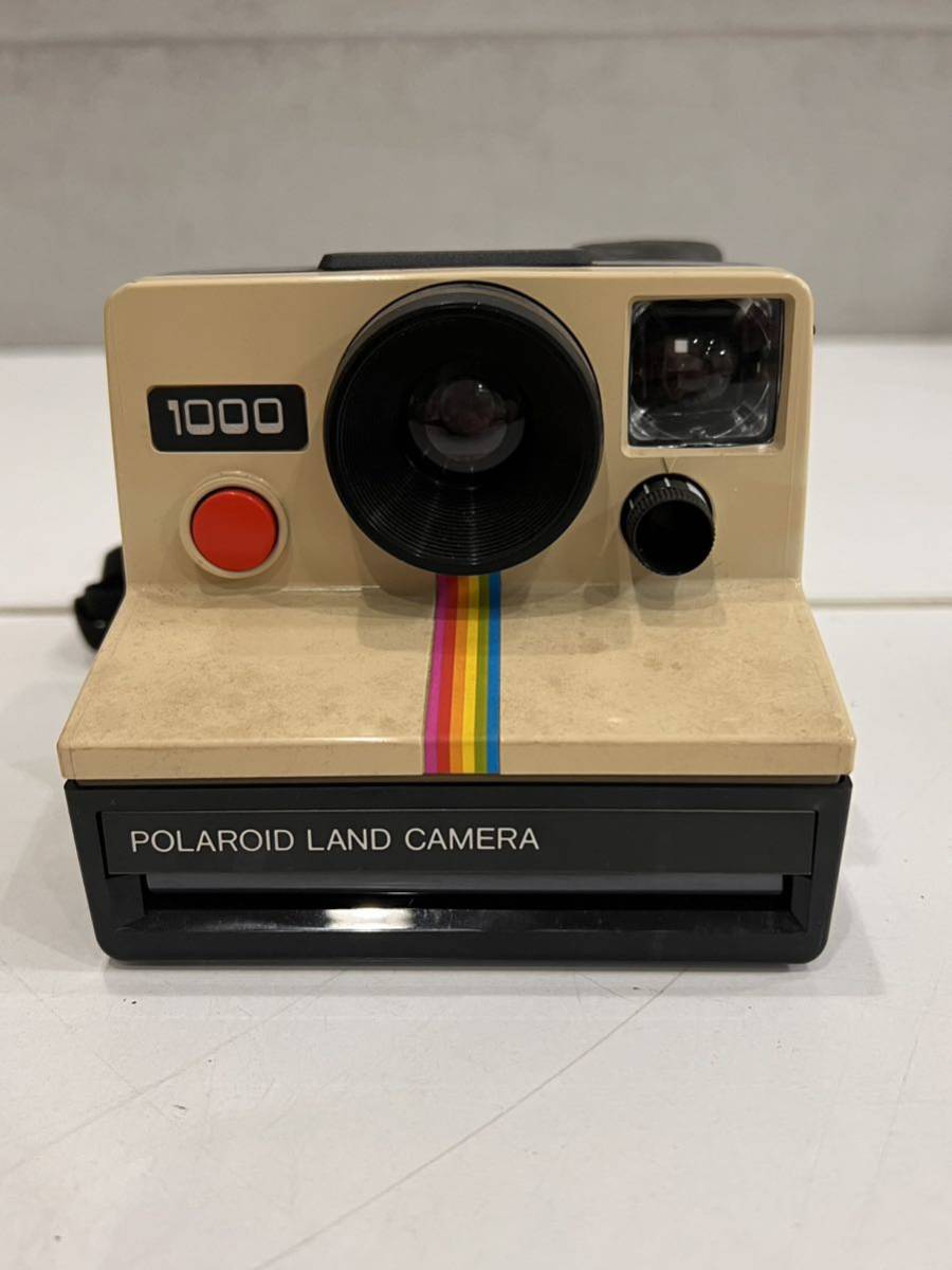 * POLAROID LAND CAMERA 1000 Polaroid camera operation not yet verification Junk exhibition #D495 0601SA
