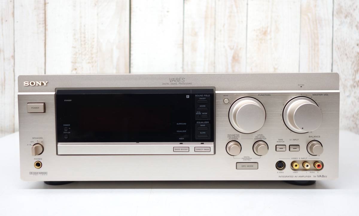 ホームシアター　高級アンプ ＊SONY ソニー ＊INTEGRATED AV AMPLIFIER インテグレーテッド AVアンプ ＊MODEL TA-VA8ES