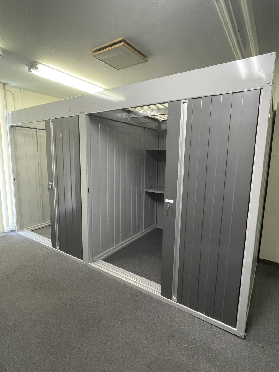 屋内用 中型物置 連続型 幅1790+幅1790 奥行1790 2室タイプ イナバ物置