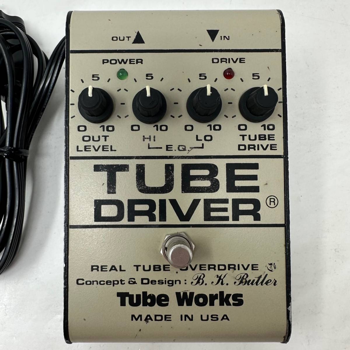 動作品 Tube Works チューブ ワークス TUBE DRIVER 4ノブ USA製