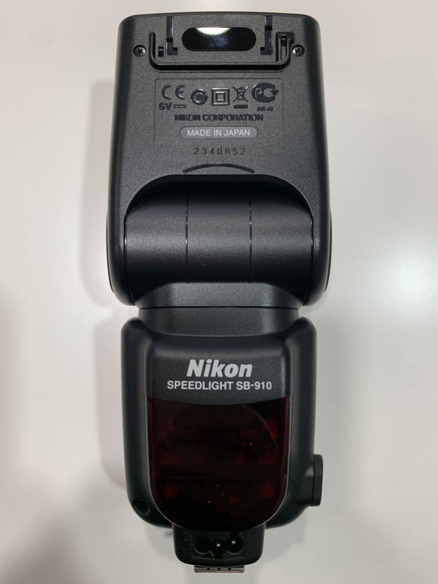 ニコン Nikon スピードライト SB-910 通電確認済み 他詳細不明