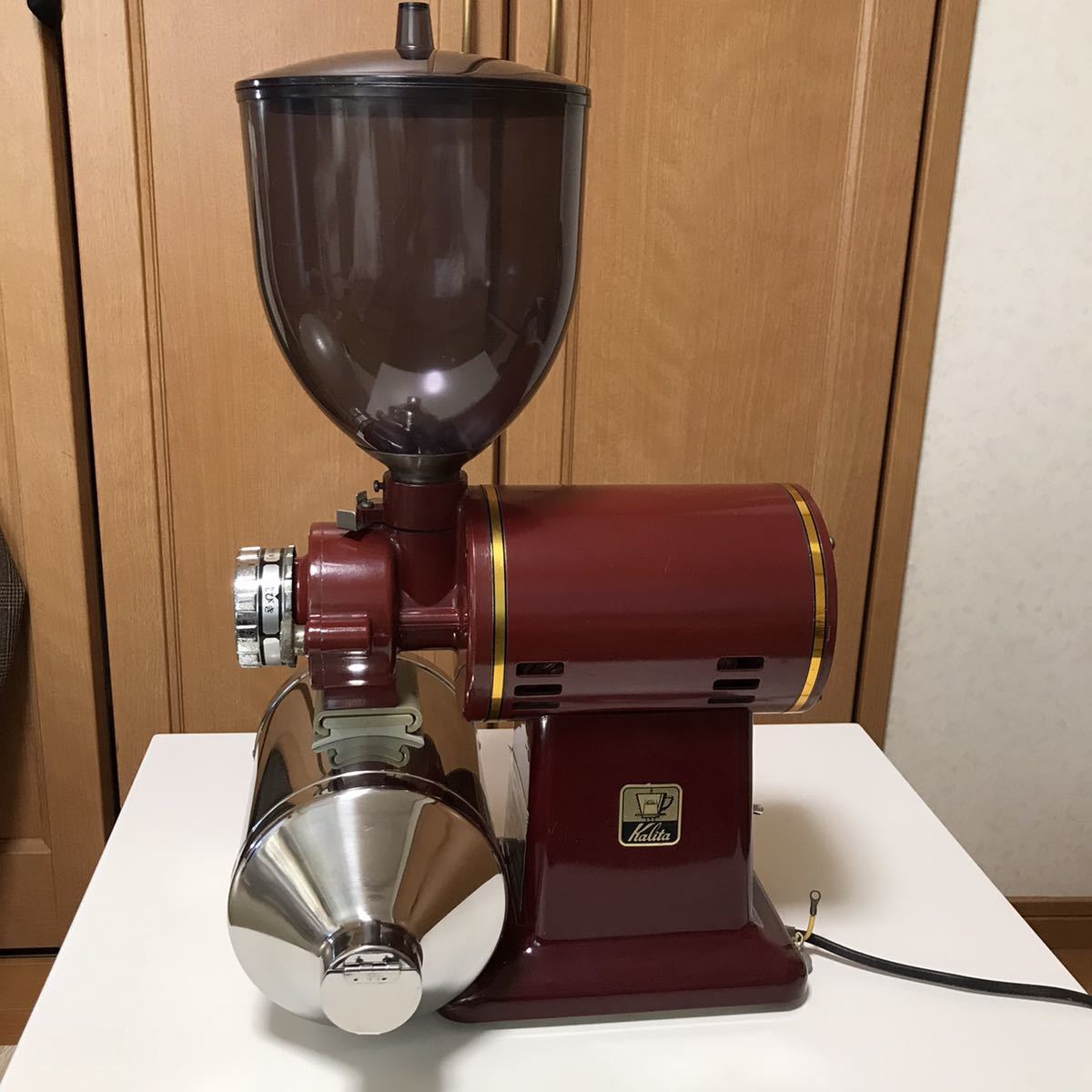 Kalita カリタ 電動コーヒーミル  レトロ　ヴィンテージ