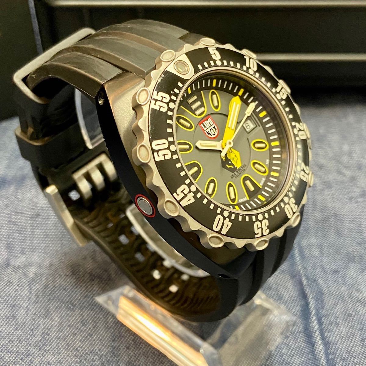 LUMINOX】ルミノックス 1525 ディープダイブ 自動巻 メンズ 腕時計