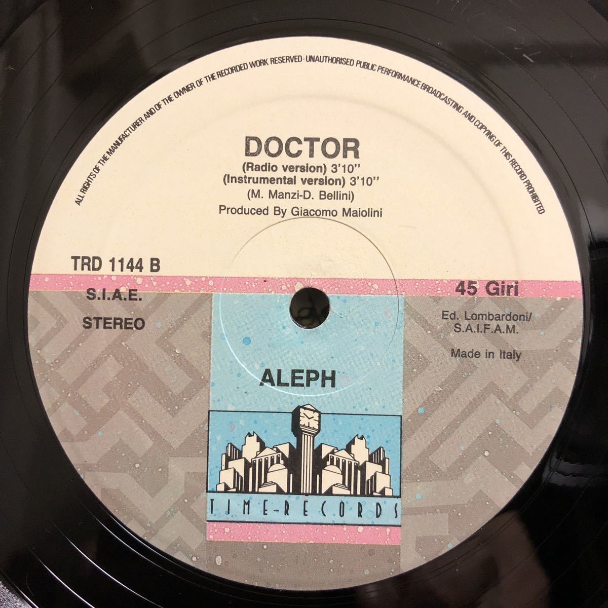 Aleph / Doctor 【12inch】_画像4