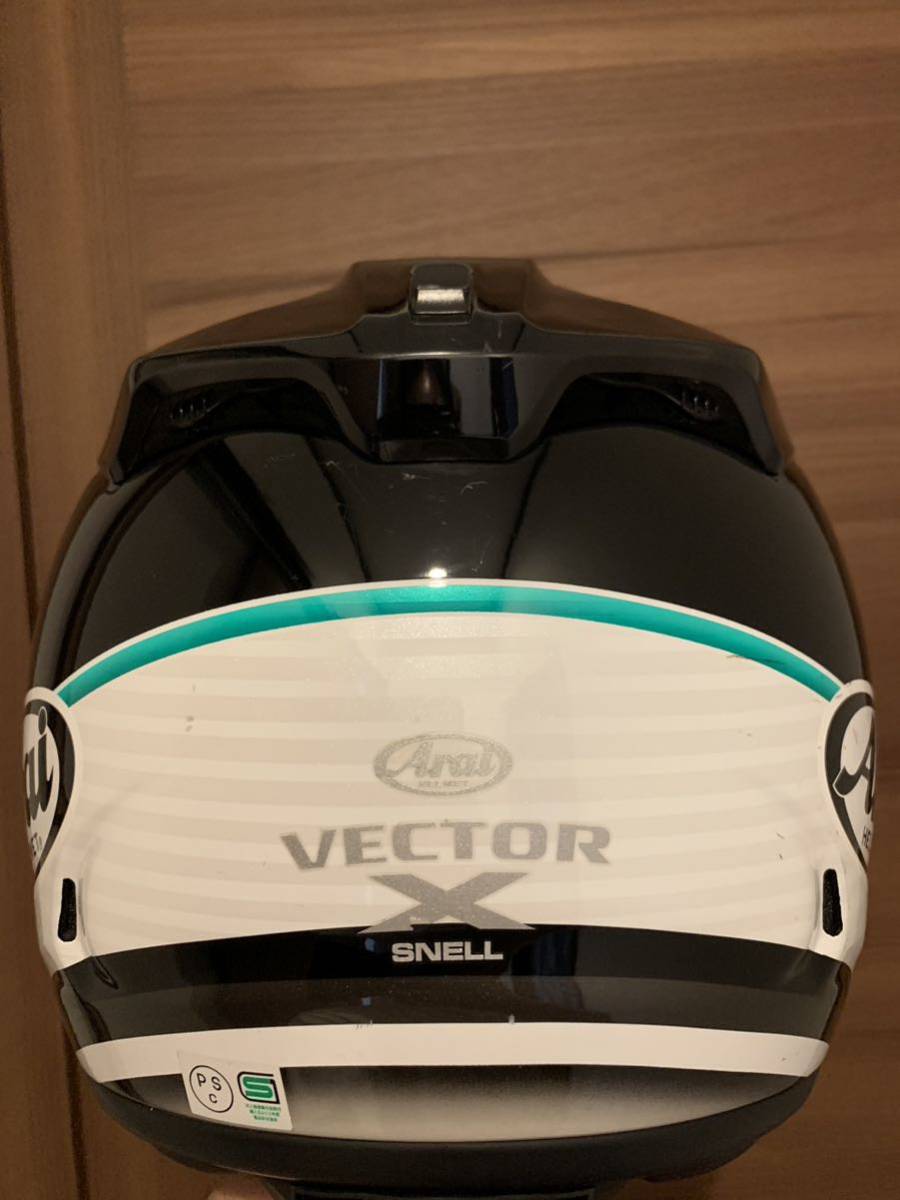 Arai アライ VECTOR-X ベクターX GUARD ガード グリーン 緑 61.62cm XL