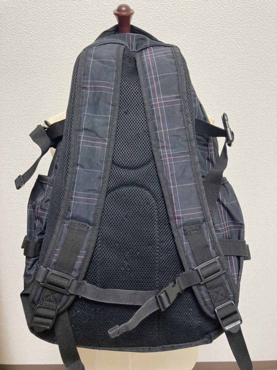  East Boy backpack rucksack black pink pocket great number 