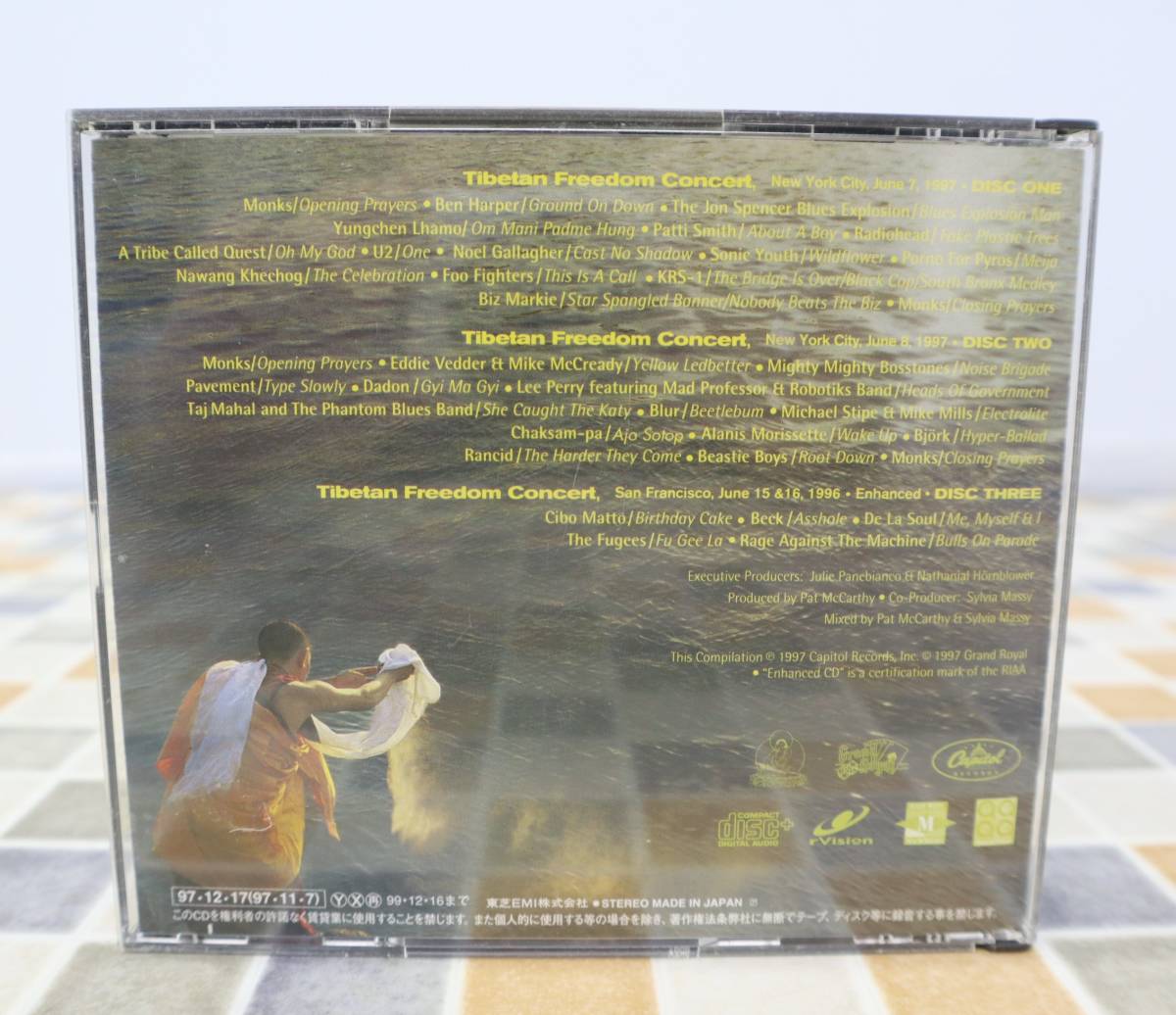 チベタン・フリーダム・コンサート [3CD] [廃盤]　tocp－５０４０４－０６　オムニバス　H0110_画像3