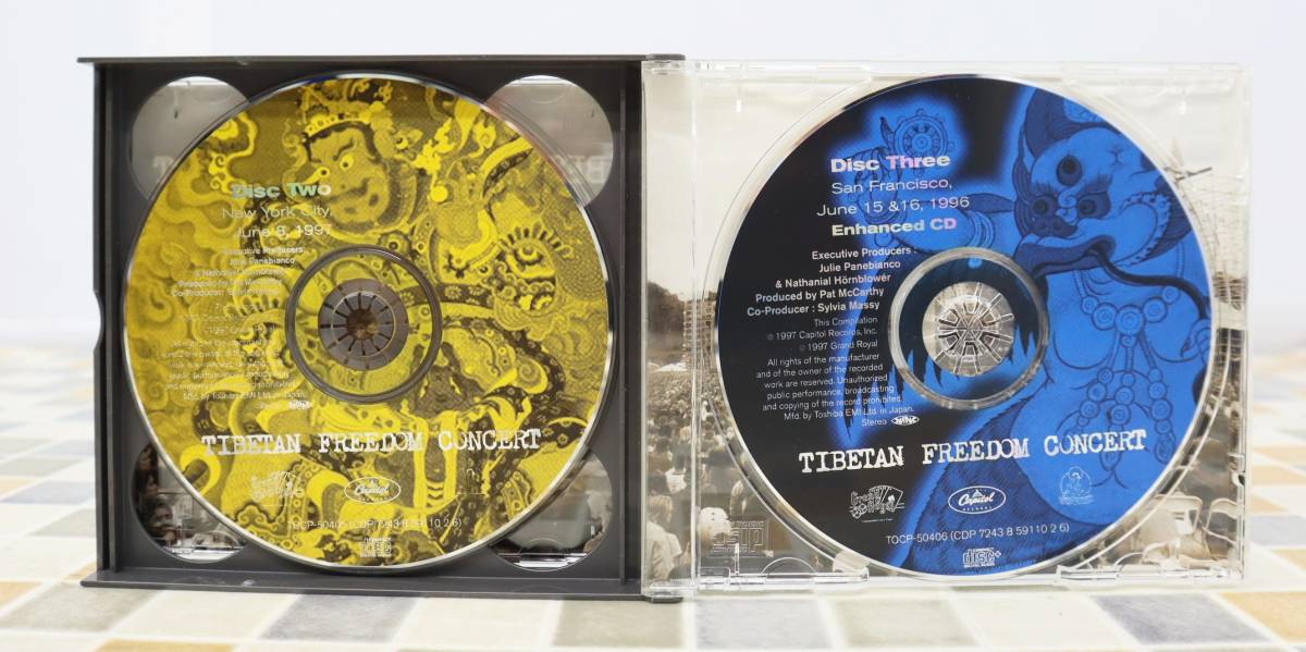 チベタン・フリーダム・コンサート [3CD] [廃盤]　tocp－５０４０４－０６　オムニバス　H0110_画像6