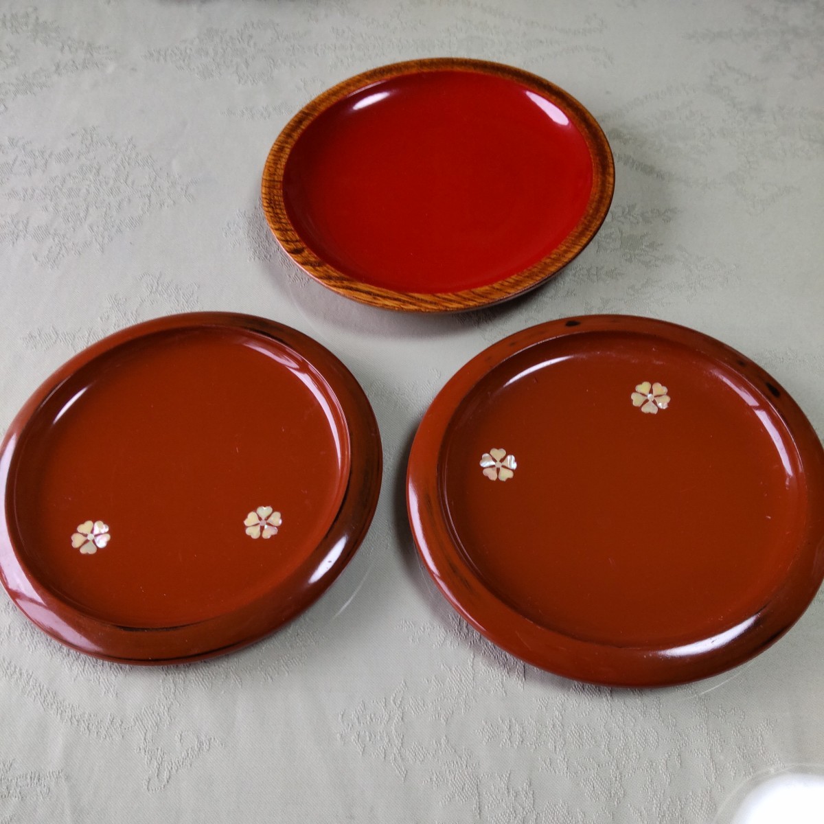 根来 菓子器と四方皿 | monsterdog.com.br