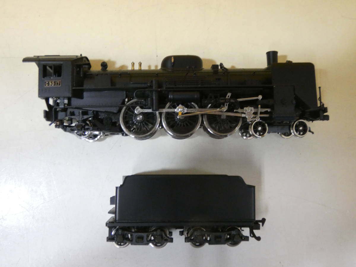 ジャンク扱い】HOゲージ Adachi アダチ №1011 蒸気機関車 JNR C55 完成