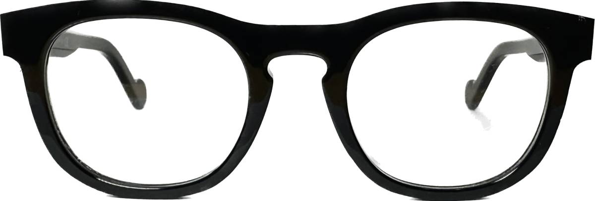 処分価格 Moncler メガネ 正規新品 モンクレール 黒色 付属品付き ML5040 001 イタリア製_画像2